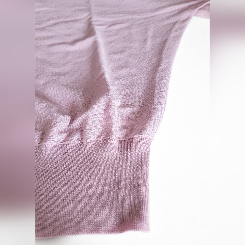 Express Light Pink V-Neck Sweater Size XL - Picture 8 of 8
